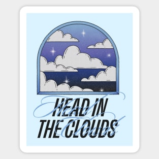 Head in the Clouds Sticker